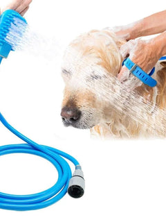Accessorio per Lavaggio Animali Domestici Spazzola e Spruzzatore per il Lavaggio di Cani e Gatti