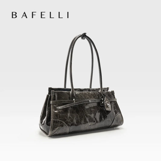 Borsa tote in pelle Saffiano 2025 - Borsa a tracolla vintage con tracolla staccabile Borsa a tracolla di grande capacità per ufficio e casual