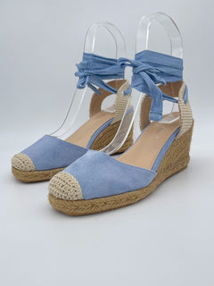 Soraia shoes, jute platform bow and tie, wedge sparkles, for women, 2023 fashion, jute espardeña with reinforced tip and interlude in various colors.