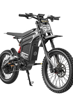 GT600 Moto Elettrica da Fuoristrada con Sospensione Completa, Motore ad Alta Potenza 7500W, Batteria al Litio Rimovibile 72V 30AH, Autonomia Massima 150KM, Ammortizzazione Completa, Moto Elettrica per Adulti, Bicicletta Elett