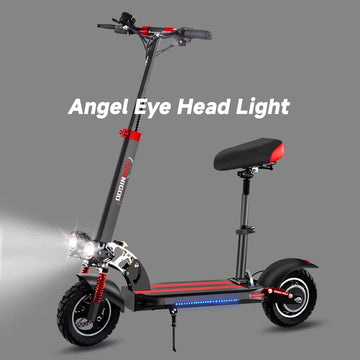 Monopattino elettrico SUNNIGOO per adulti, 10 pollici, fuoristrada, velocità massima Monopattino Elettrico Pieghevole Veloce 45km/h con Autonomia di 40km per Pendolarismo