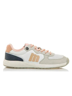 Mustang Barefoot 60857 - Women's Comfortable Grey Sneakers with Textile Upper, Lace-Up Closure, and Non-Slip Rubber Sole for Breathability and Everyday Wear. Ideal Casual Footwear for All Seasons.