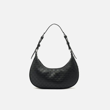 Borsa a tracolla piccola Misako Misra con manico regolabile e stampa monogramma Borse da donna