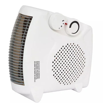Compact Instant Heat YANISTA Bathroom Heater - Portable Electric Heater with Adjustable Thermostat, 1000W/2000W Dual Power, Ideal for Quick Heating in Any Room, Low Consumption Electric Radiator with Fan Function