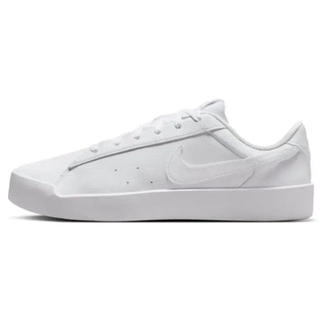 Nike Court Heritage SL White Sneakers - Men's casual shoes made of imitation leather with a rubber sole, breathable textile lining, cushioned midsole, and lace-up closure for comfortable daily wear.