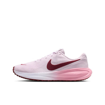Nike Downshifter 14 Running Shoes for Women - Lightweight, breathable mesh upper with improved cushioning, optimal for comfort and support during training, approximately 358g, 10mm drop, in White/Midnight Navy/Summit White/Gr