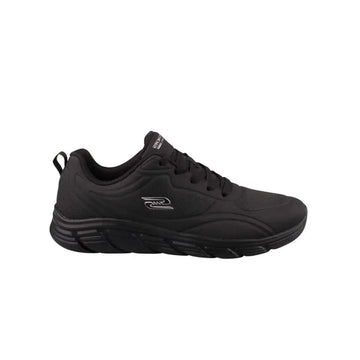 Skechers 117715 Women's Sneakers in Black - Comfortable and lightweight with ergonomic fit for all-day wear, perfect for casual outings or gym use, ensuring maximum comfort and style. PlatiNum