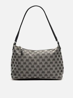 Borsa a tracolla Misako Mongra con stampa monogramma ED. Borse da donna