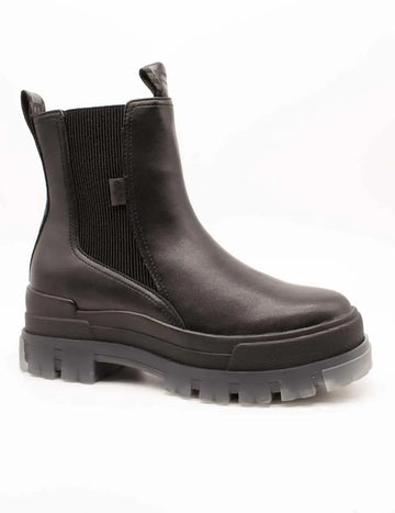 Women's buffalo aspha chelsea mid black boot