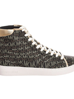 Michael Kors Ankle Sneakers 43F2NVFE6B for Women, PVC upper, lace-up closure, comfortable design, ideal for casual and sports activities, perfect women's footwear for spring and autumn, versatile and breathable.