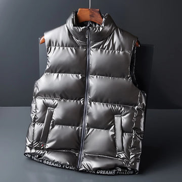 LUKER CMSS Winter Men Vest Fashion Sleeveless Jacket Outdoor Warm Soft Vests Male Casual Waistcoat Brand Clothing Plus Size 8XL