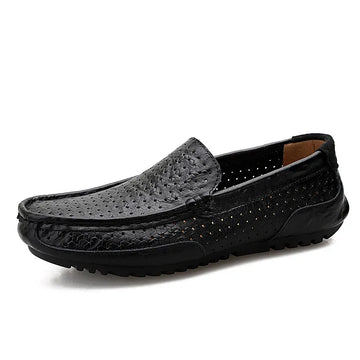 Scarpe Casual da uomo di moda scarpe eleganti da uomo di marca mocassino classico da uomo in vera pelle Plus Size Classic
