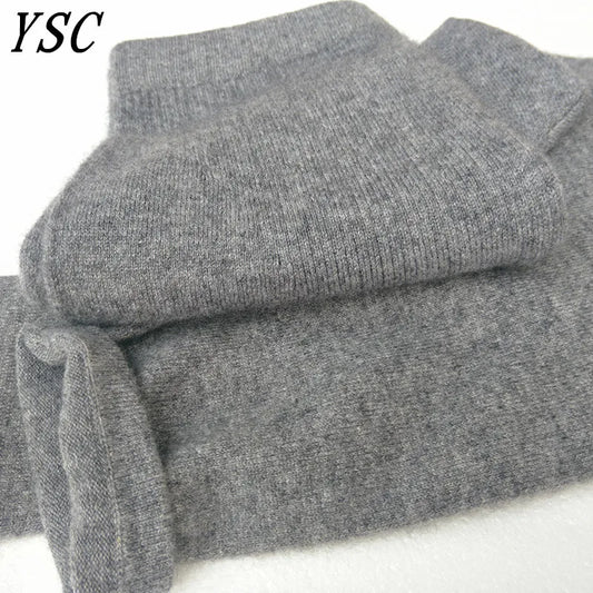 2024 Winter New style Women Cashmere Wool Pants Knitted Soft warmth High elasticity High-quality Slim fit style Classic leggings