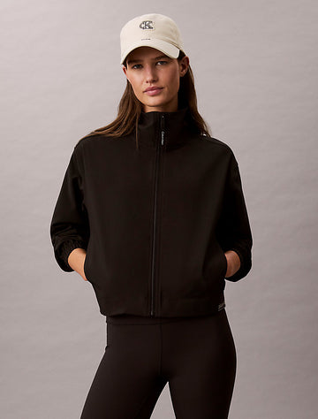 giubbotto sportivo antivento impermeabile black da donne ck sport