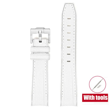 Cinturino in gomma per Swatch X Omega Joint MoonSwatch Cinturino sportivo impermeabile da 20 mm Cinturino con estremità curva in silicone per uomo donna platinumshop