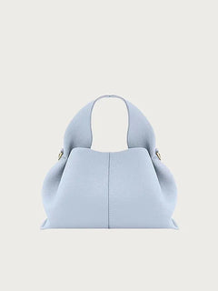 Borsa tote classica in tinta unita da donna, comoda ed elegante, stile vintage