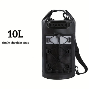 Zaino da nuoto in PVC per borsa asciutta per donna uomo 10L 20L spalla impermeabile kayak trekking deriva rafting surf borsa da barca