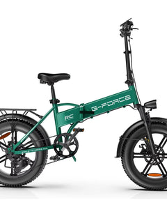 Bicicletta Elettrica Pieghevole G-FORCE RC per Adulti, Motore 750W, Batteria 48V 20AH, Pneumatici Fat da 20 Pollici, Bici Elettrica Urbana