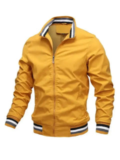 Men Windbreaker Jacket White Casual Jacket Fashion Men Outdoor Waterproof Sports Coat Spring Summer Bomber jacket Men Clothing