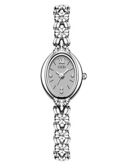 Orologio da donna Luce di lusso retrò tempestato di diamanti Bracciale di alta bellezza Orologi da donna squisiti alla moda