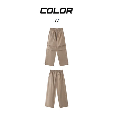 Metersbonwe Y2K Parachute Pants Women Harajuku Streetwear Wide Leg Baggy Sweatpants Female Vintage Hip Hop Joggers Cargo Trouser