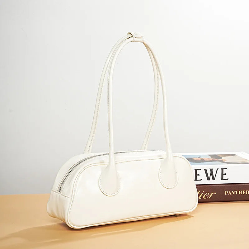 YANATARI underarm cowhide Genuine leather handbags women vintage shoulder bag female korean luxury bag high quality 2025