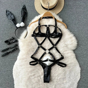 Tornova Sexy Uniform Lingerie Set Women's Underwear Sexy Lingerie Outfit Bra Sexy Set Lingerie Exotic Play Uniform Underwear Set