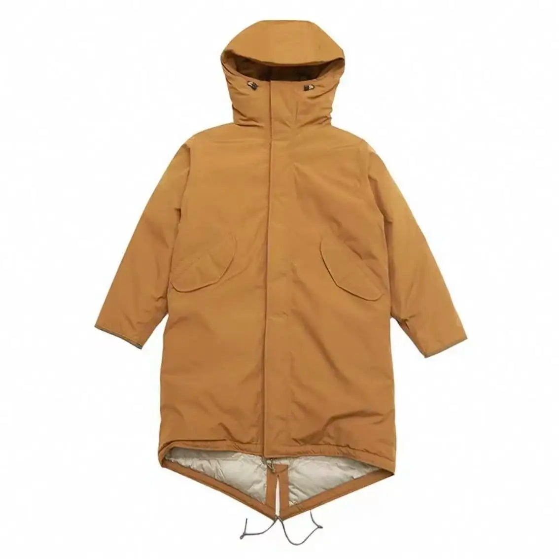 Piumino impermeabile optoelettronico con colla a stampa completa extra lunga Nanamica LongDown