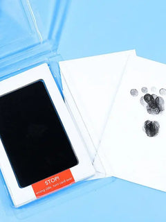 Kit di inchiostro per stampa zampa di cane gatto Pad Sicuro Non tossico Impronte di bambini Doccia per neonati Impronta di mani Facile fai da te Tocco pulito Senza inchiostro Ricordo per animali domestici
