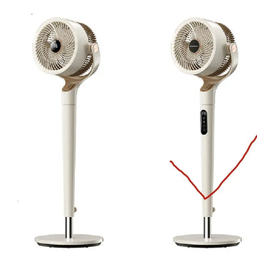 Ventilatore a circolazione d'aria ventilatore elettrico ventilatore da pavimento verticale silenzioso per uso domestico grande vento nuovo telecomando per la temporizzazione della ventola turbo da tavolo