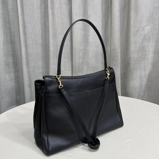 2025 new designer underarm bag handmade cowhide bag luxury large capacity women's bag