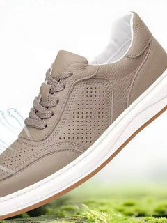 2026 New Men's Leather Shoes Casual Spring Autumn Fashionable Genuine Cowhide Slip-On Breathable Comfortable Anti-Slip Shoes