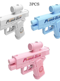 Divertente pistola ad acqua inversa bifacciale - Giocattolo scherzo estivo, mini spruzzatore d'acqua tattico per bambini e adulti, lotta in acqua sulla spiaggia in piscina
