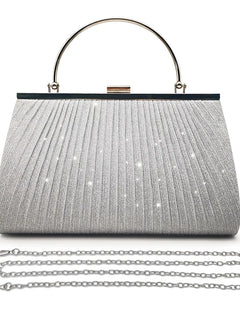 Pahajim Borse a tracolla Pochette glitterate da donna Borse da sera scintillanti Borsa con paillettes per matrimonio, festa, data, ballo di fine anno