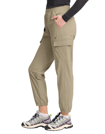 Pioneer Camp Women's Cargo Joggers UPF 100+ Outdoor Hiking Pants Lightweight Stretch Casual Trousers
