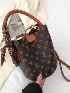 Advanced fashion bag for women 2025 new casual women's bag, large capacity bucket bag, shoulder bag,