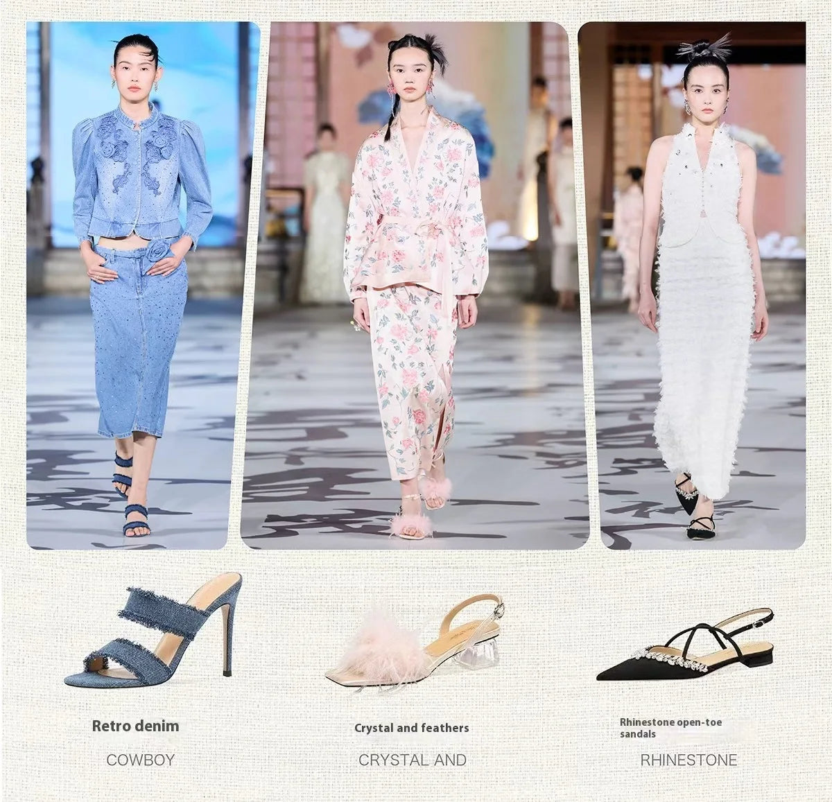 Spring and summer pointed toe shallow mouth pearl rhinestone mesh wedding shoes banquet dress stiletto high heel women's sandals