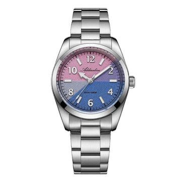 ADDIESDIVE Watch Men 2026 New 36mm Quartz Wristwatch AD2555 Sapphire 100m Waterproof BGW9 Luminous 316L Stainless Steel Watches
