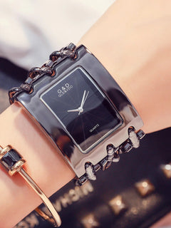 Orologio da donna di marca di lusso Abito con strass Orologi da polso da donna Eleganti orologi femminili in oro per le donne Montre Femme 2025