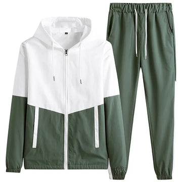 M-6XL-New-Men's-Sportswear-Set-from-Japan-South-Korea-Autumn-Casual-Wear-Men's-Hooded-Jacket-Leg-Tied-Pants-Trendy-Casual-Suit