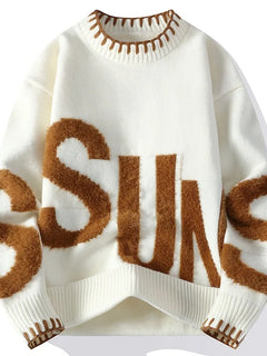 New Fashion Men Outwear O-neck Knitted Pullover Sweaters Man Loose Casual Sweaters Quality Male Pullovers Winter Clothing 4XL