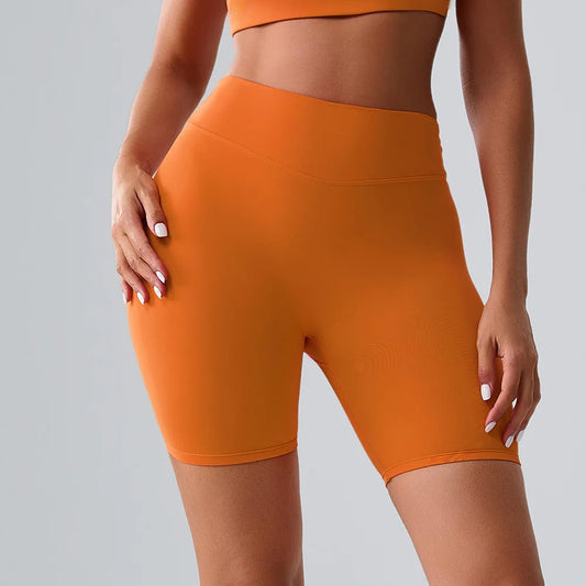 Women Sports Biker Shorts Women High Waist Yoga Shorts Cycling Shorts Push Up Fitness Leggings Tummy Control Yoga Slim Shorts