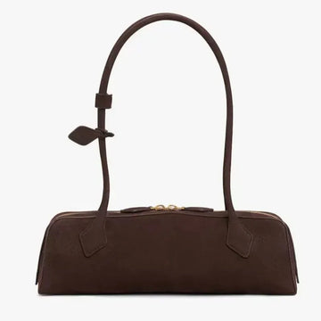 Borsa a tracolla in pelle scamosciata di alta qualità, nuova moda 2026, da donna, morbida, effetto peluche, vintage, anti-usura, con tracolla regolabile, casual, per appuntamenti, borsa portaoggetti