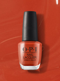 Opi It's a Piazza Cake Nail Lacquer 15 ml - Deep Terracotta Orange