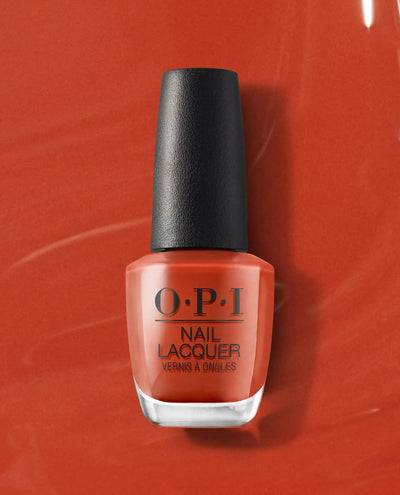 Opi It's a Piazza Cake Nail Lacquer 15 ml - Deep Terracotta Orange