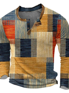 Men's Long Sleeved Men's Foreign Trade Polo Men's Digital Printed Polo Men's Top