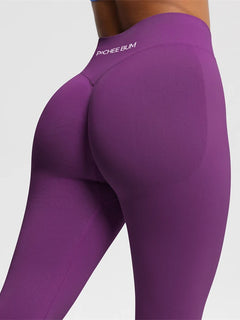 2025 Bum Shaping Leggings Impact Women Seamless Sports Yoga Pants Low Ribbed Band Gym clothes Fitnes