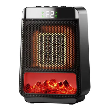 Portable Electric Heater Portable Desktop 1000W PTC Heating Fan Warm Air Blower for Household Office Mini Space Heater
