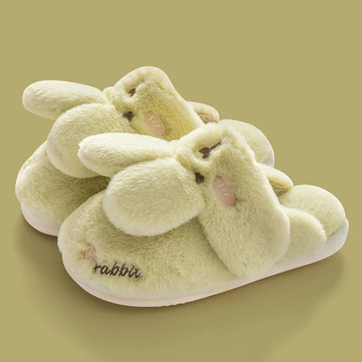 Heated Winter Slippers for Women & Men-Thick Plush Booties with Non-Slip Sole, Warm Fleece-Lined House Shoes for Indoor/Outdoor