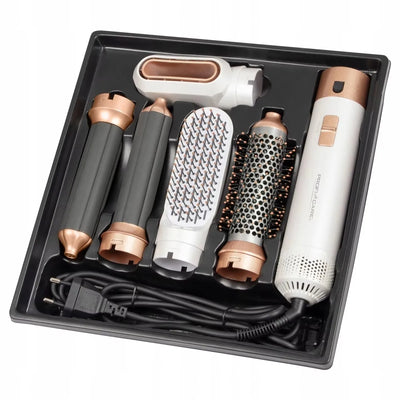 Fast Shipping 5-In-1 Hair Dryer Styling Set Professional Home Styling Tools Curling Iron Hot Air Comb Straightener Multifunctional Hair Salon